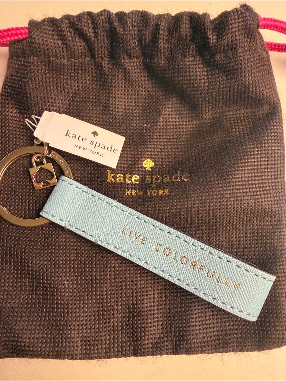 Kate Spade Live Colorfully Key Chain